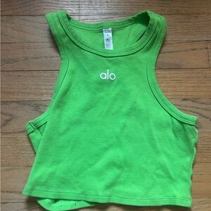 Green alo tank top